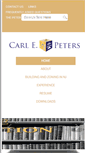 Mobile Screenshot of carlepeters.com